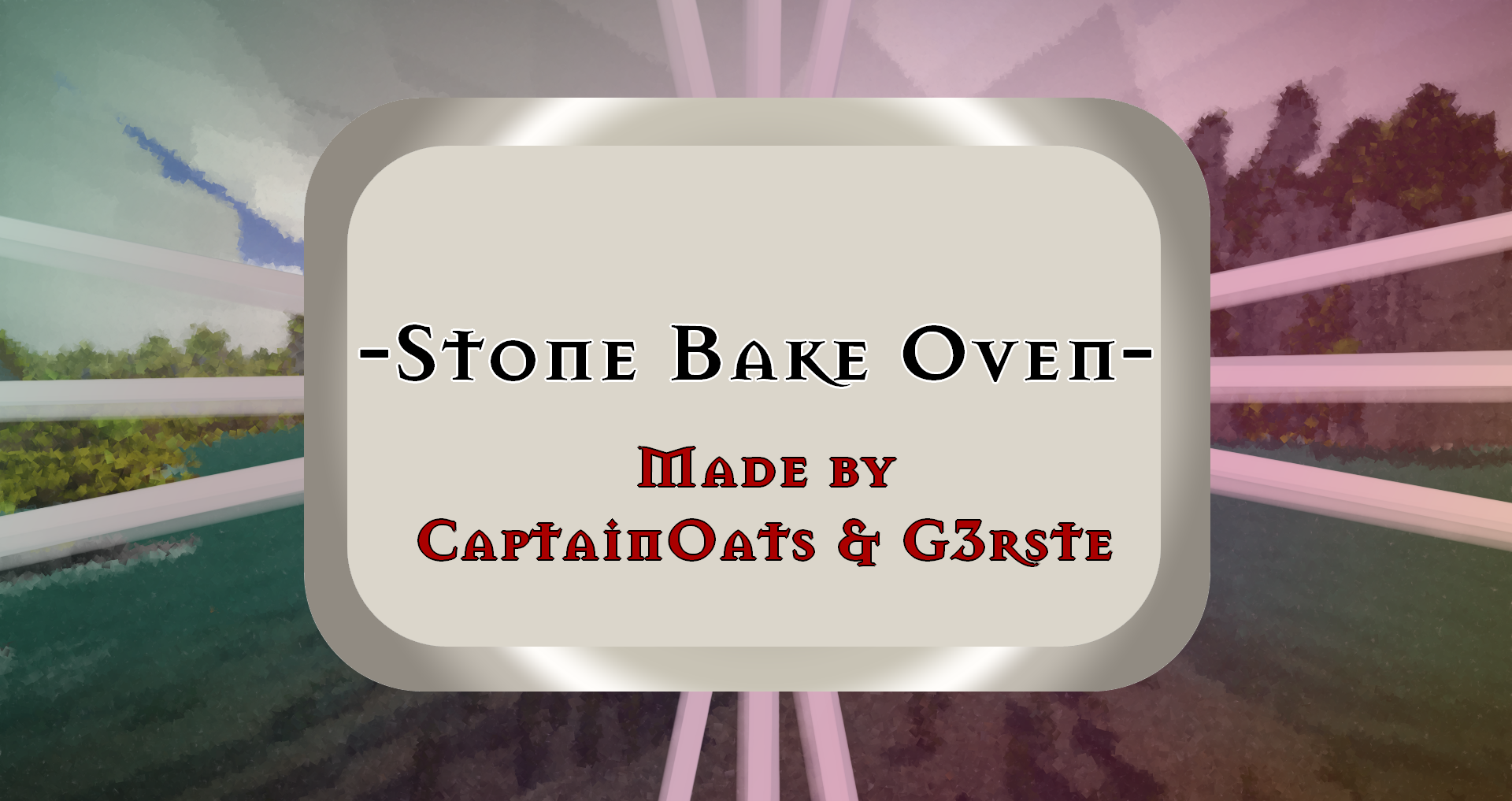 STONE BAKE OVEN MOD